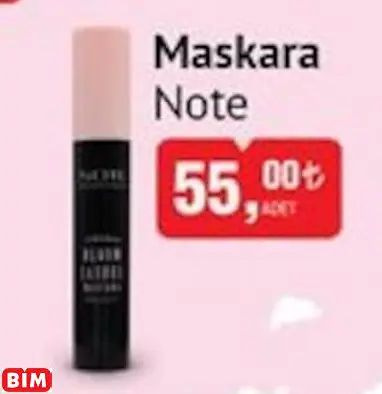 NOTE MASKARA NOTE MASKARA